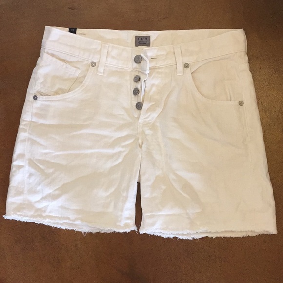 Citizens Of Humanity Pants - Citizens of Humanity Mid Rise Denim Shorts